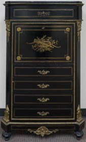 NAPOLEON III ORMOLU MOUNTED EB