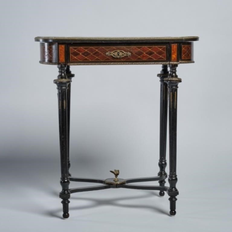 NAPOLEON III PART EBONIZED