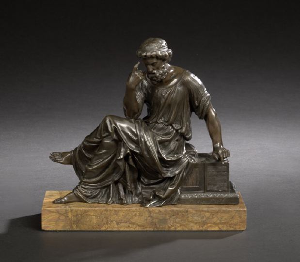 Napoleon III Patinated Bronze