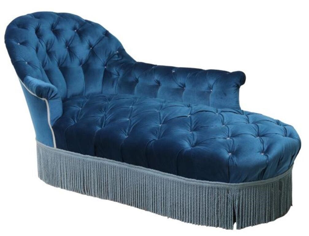 NAPOLEON III PERIOD BUTTON-TUFTED