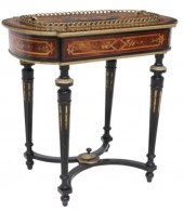 NAPOLEON III PERIOD MARQUETRY