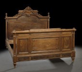 Napoleon III Rosewood Bed,  th