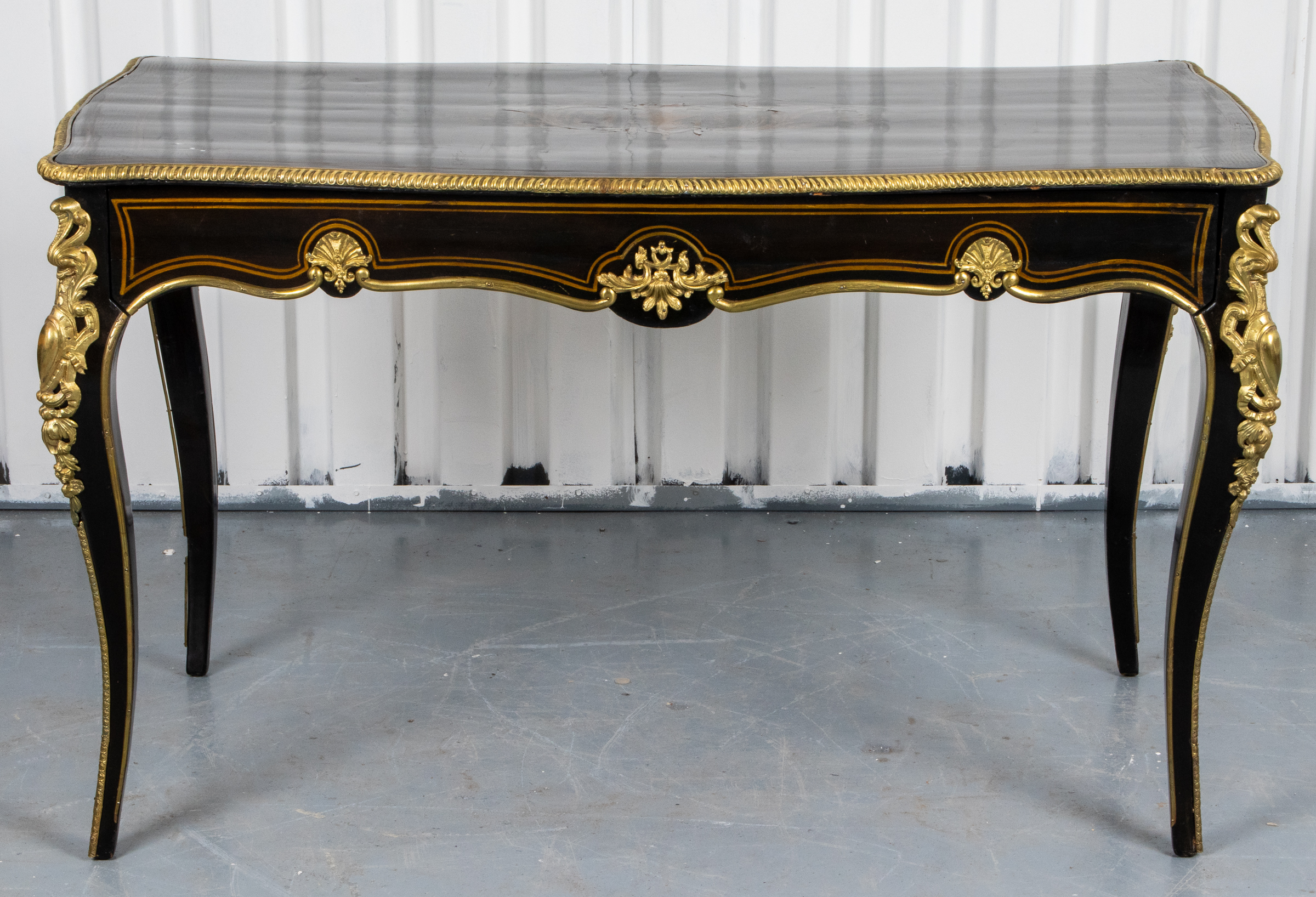 NAPOLEON III STYLE EBONIZED