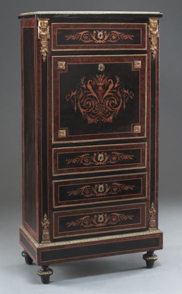 Napoleon III style inlaid fall