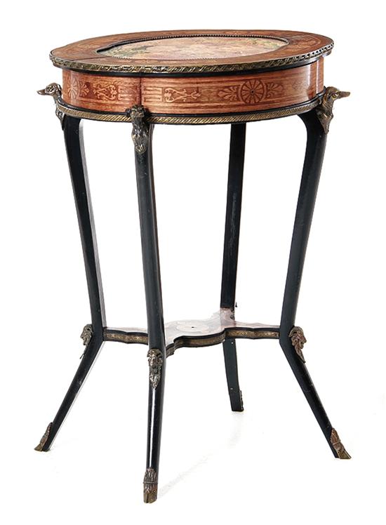 Napoleon III style inlaid