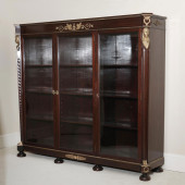 NAPOLEON III STYLE MAHOGANY AN