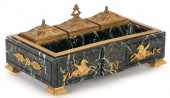 NAPOLEON III STYLE MARBLE & OR