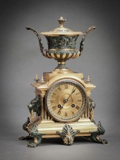 NAPOLEON III STYLE PATINATED B
