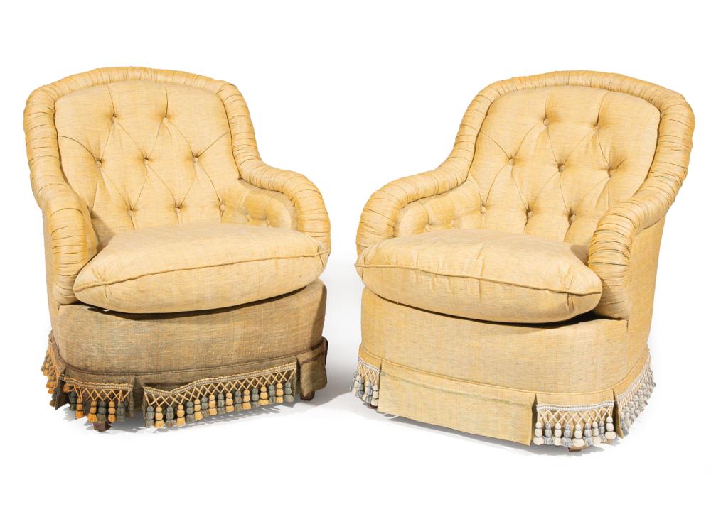 NAPOLEON III-STYLE UPHOLSTERED