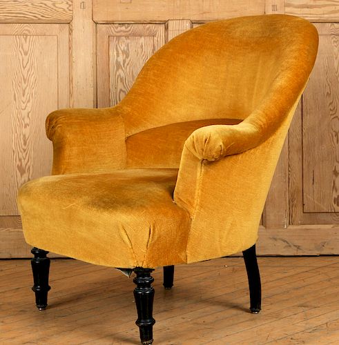 NAPOLEON III STYLE UPHOLSTERED