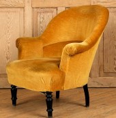 NAPOLEON III STYLE UPHOLSTERED