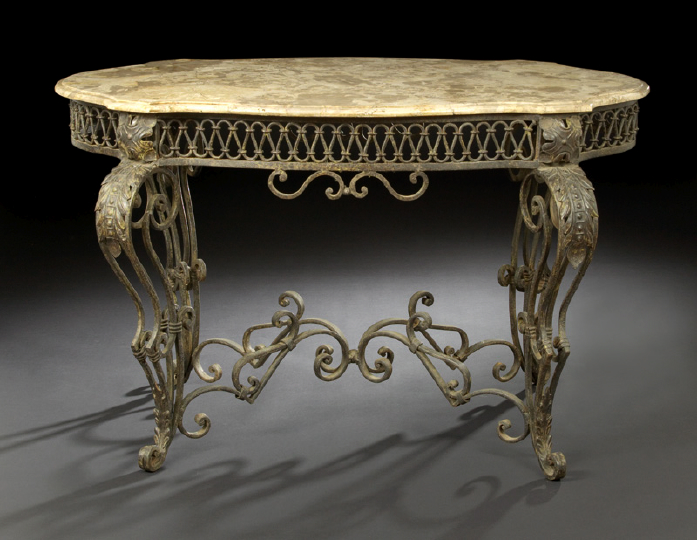 Napoleon III-Style Wrought-Iron and