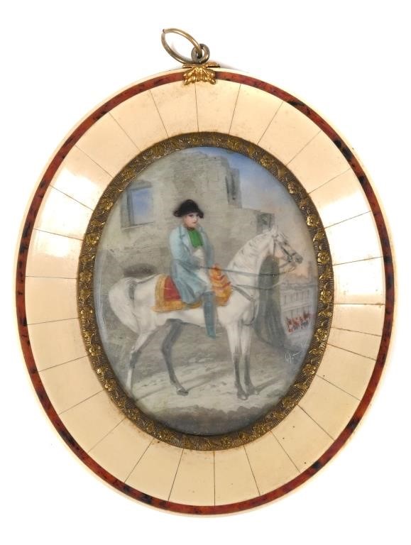 NAPOLEON ON HORSEBACK, FRENCH