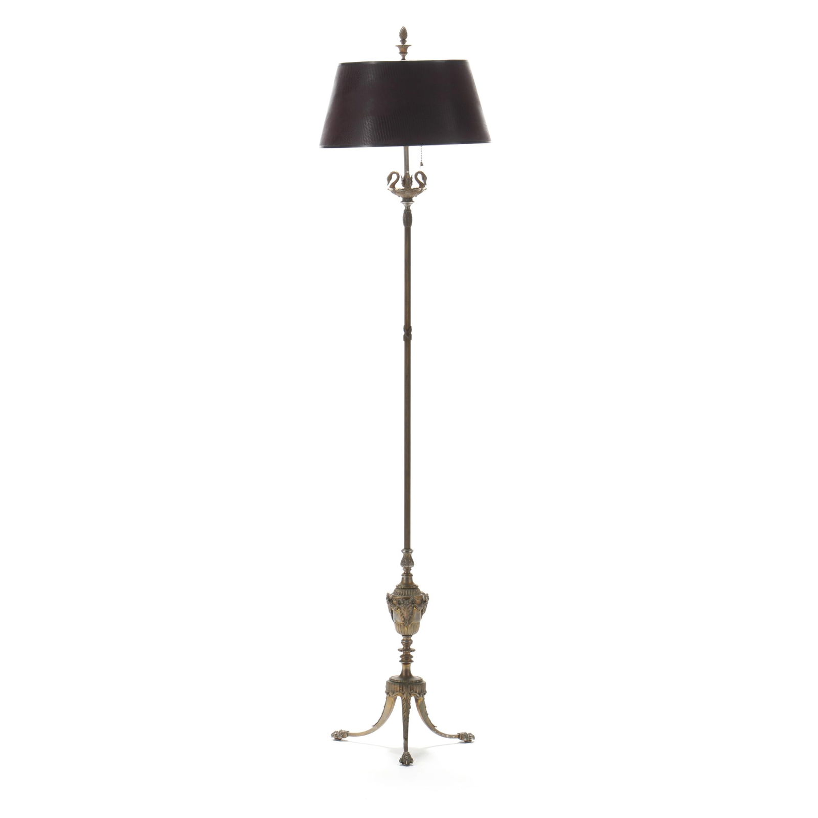 NAPOLEONIC BRASS TRIPOD FLOOR