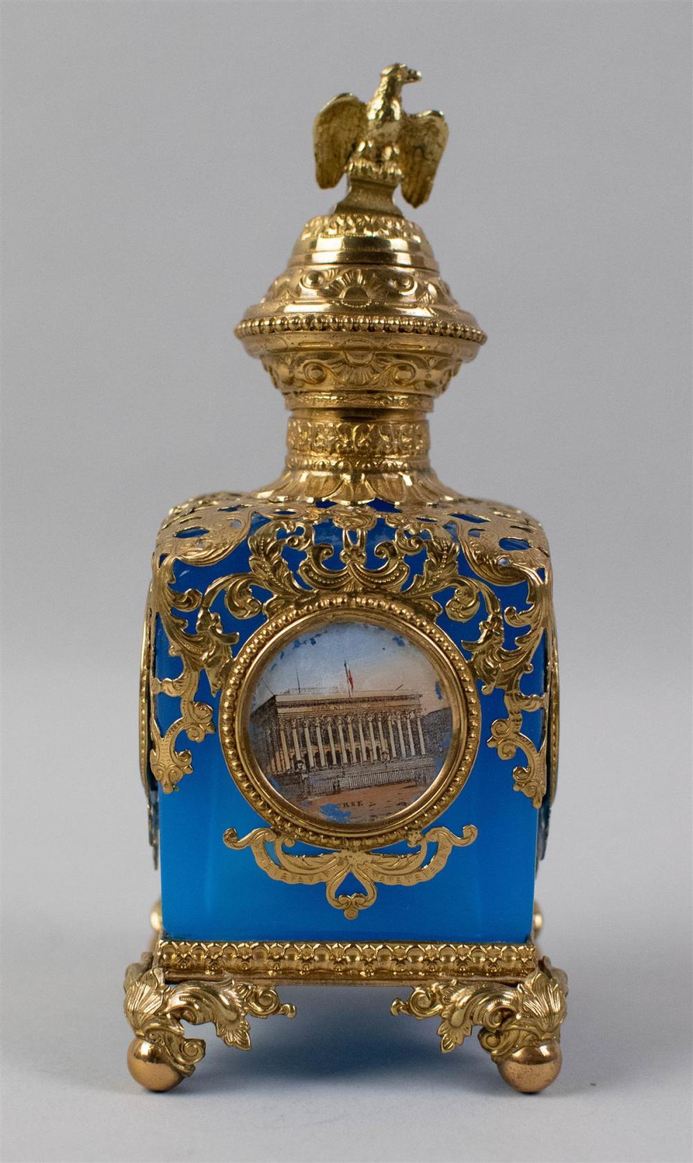 NAPOLEONIC GILT-MOUNTED GLASS