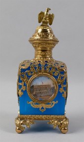 NAPOLEONIC GILT-MOUNTED GLASS