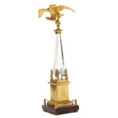 NAPOLEONIC ORMOLU MOUNTED MARB