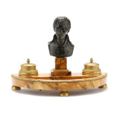 NAPOLEONIC PATINATED BRONZE AN