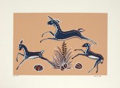 NARCISO ABEYTA, LEAPING DEERNa