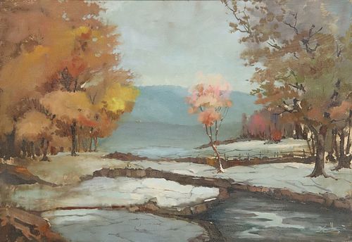 NARCISO SCOTTI (B.1907) PAINTING