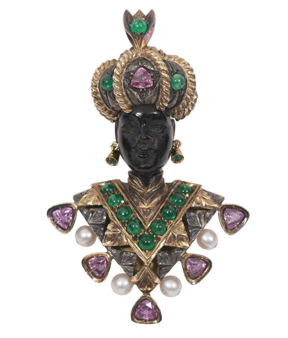 NARDI 'MORETTI' 18K GOLD AND