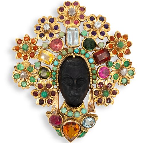 NARDI STYLE 18K GOLD BLACKAMOOR