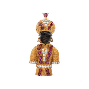 NARDI, YELLOW GOLD, RUBY AND