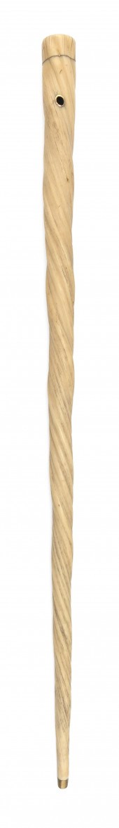 * NARWHAL TUSK CANE 19TH CENTU