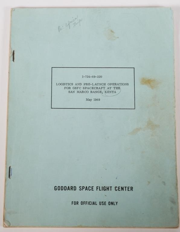 NASA: 1969 OFFICIAL NASA LAUNCH