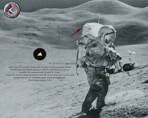 NASA APOLLO 15 BETA CLOTH OPS