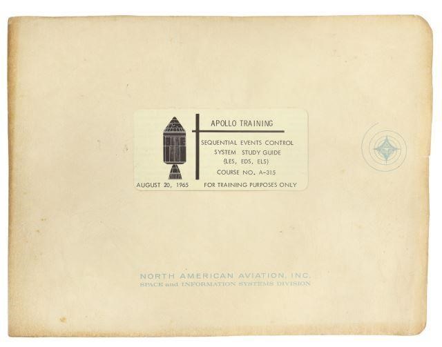 NASA APOLLO TRAINING MANUAL,