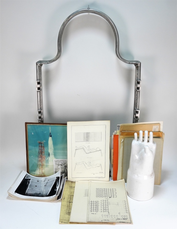 NASA COUCH GLOVE FORM & PHOTO