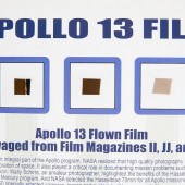 NASA FLOWN FILM FRAGMENTS A-13