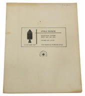 NASA TRAINING MANUAL, APOLLO,