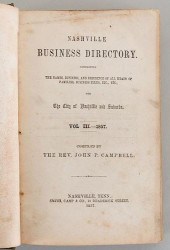 NASHVILLE 1857 BUSINESS DIRECT