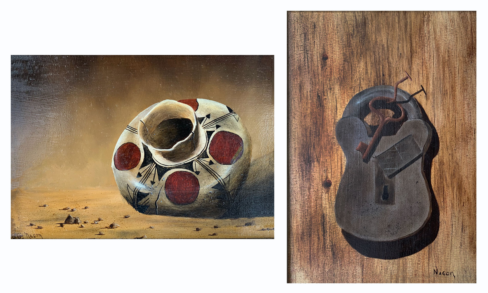 NASON, Gayle, (American, 20th C):