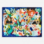 NAT CLINTON UNTITLED 2018 ACRY