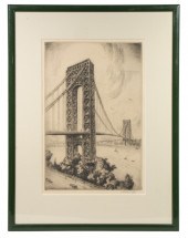 NAT LOWELL (NY, 1880-1956) "Ge
