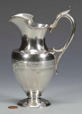 NATCHEZ COIN SILVER CREAM JUGN