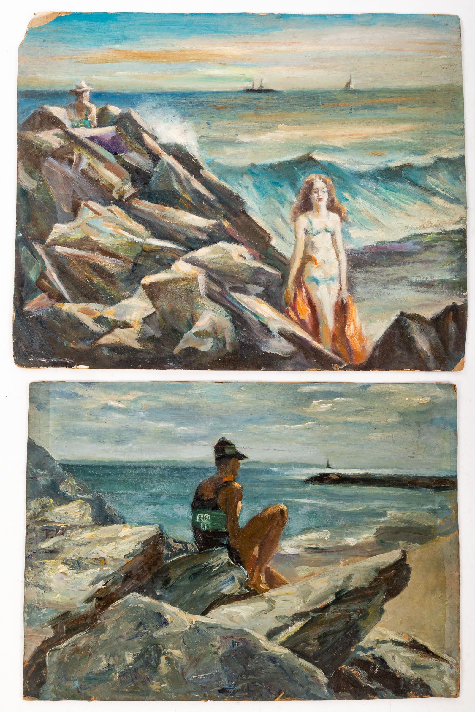 NATHAN HOFFMAN. TWO ROCKY COAST