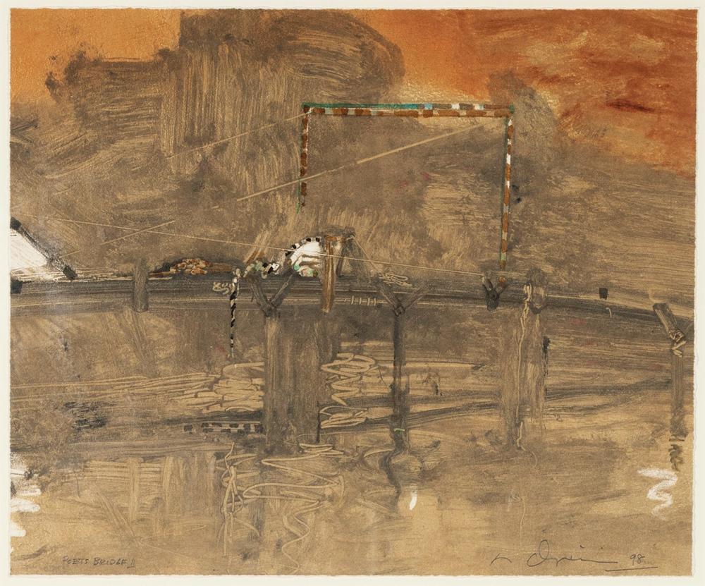 NATHAN OLIVEIRA, POET'S BRIDGE
