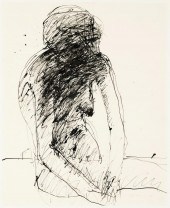 NATHAN OLIVEIRA, SEATED FIGURE