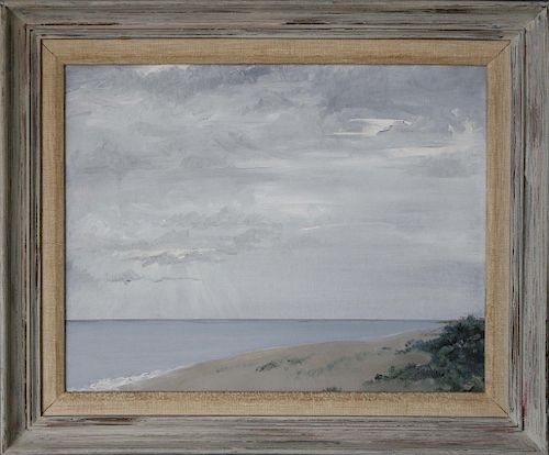 NATHANIEL BENCHLEY OIL ON ARTIST