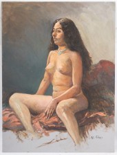 NATHANIEL K. GIBBS. FEMALE NUD