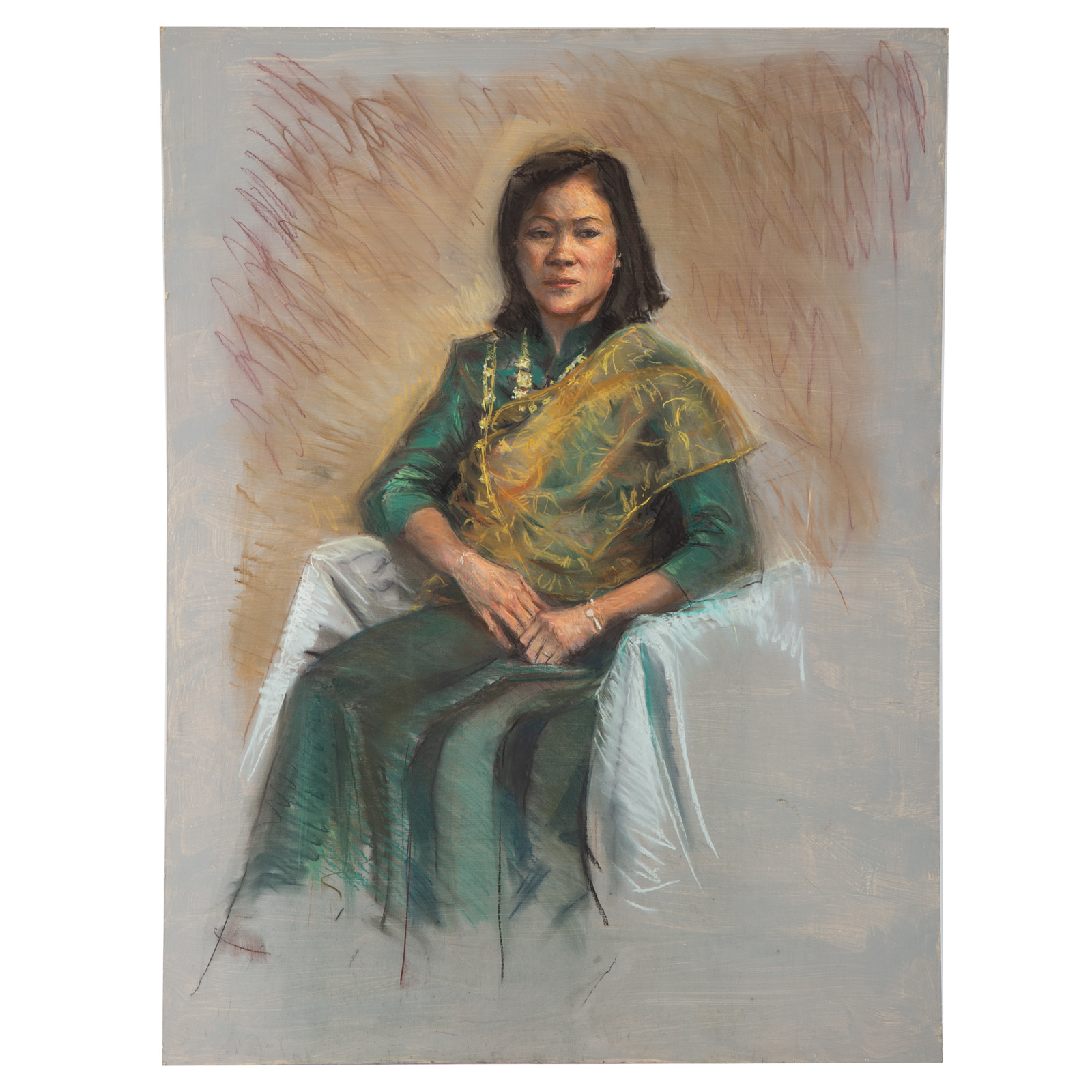 NATHANIEL K. GIBBS. PORTRAIT OF