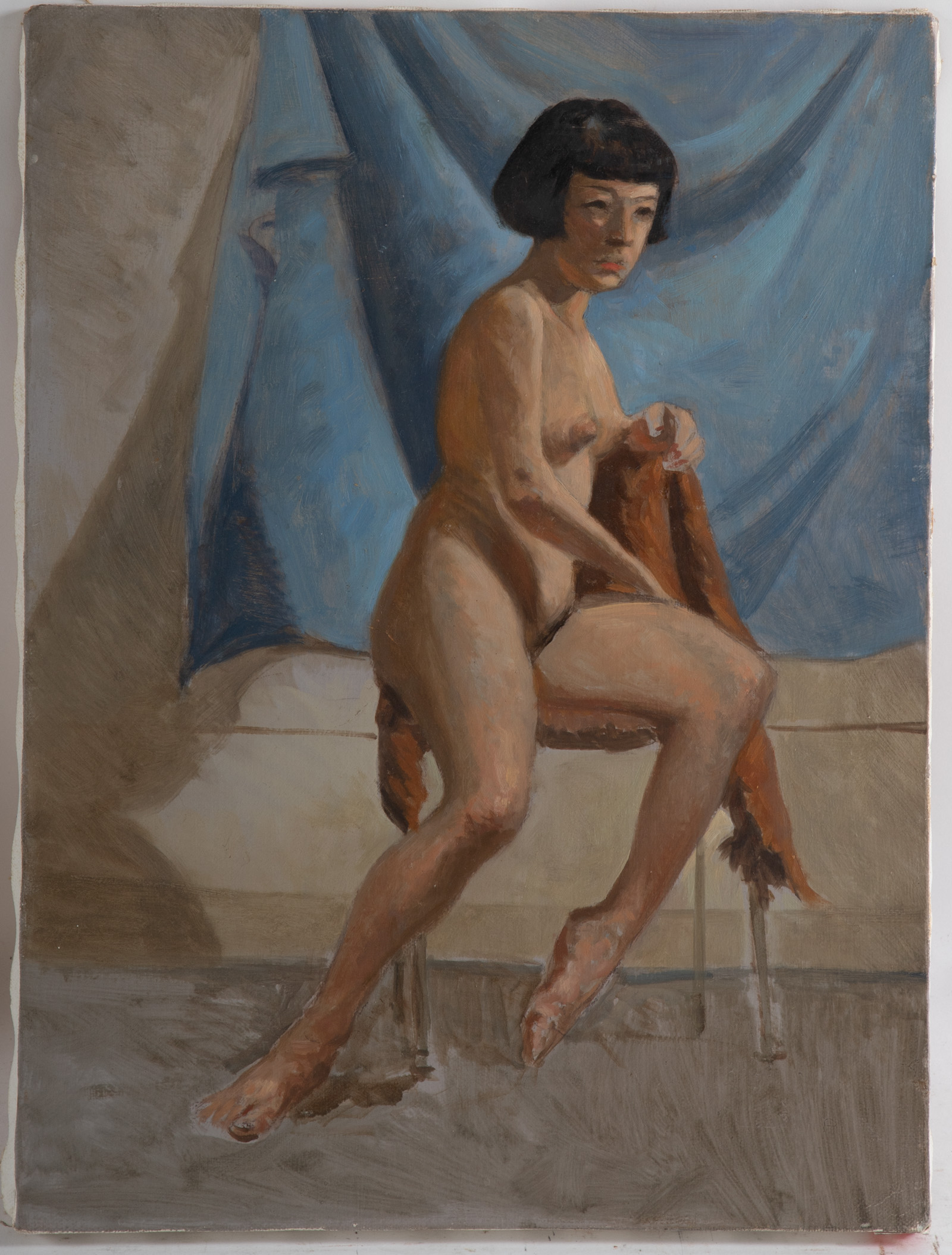 NATHANIEL K. GIBBS. POSED NUDE