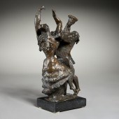 NATHANIEL KAZ, BRONZE SCULPTUR