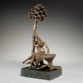 NATHANIEL KAZ, BRONZE SCULPTUR