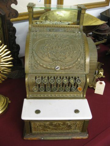 National Brass Cash Register $.05