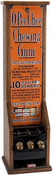 NATIONAL NOVELTY CO. 1 CENT O-